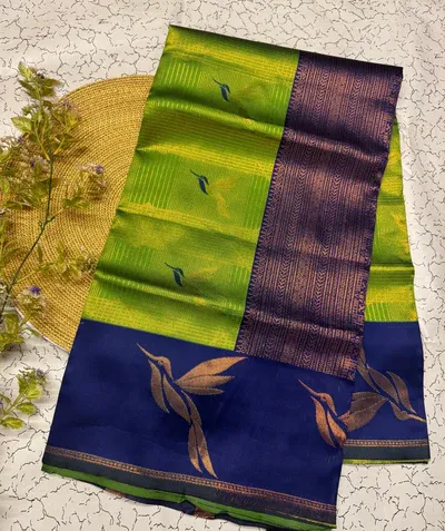 Elegant Kanchipuram Silk Saree Green